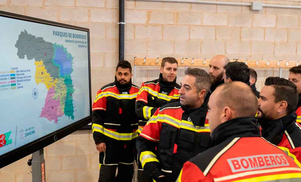 La Diputación anuncia la construcción de un nuevo parque de bombero