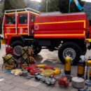 Llegó el nuevo camión autobomba para los bomberos de San Martín de los Andes