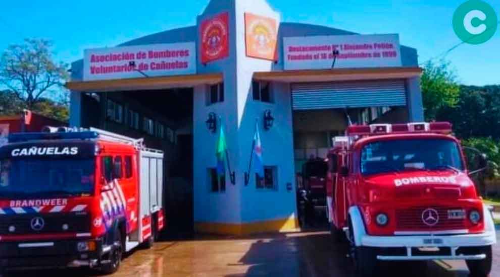 Aniversario del destacamento de Bomberos de Alejandro Petión
