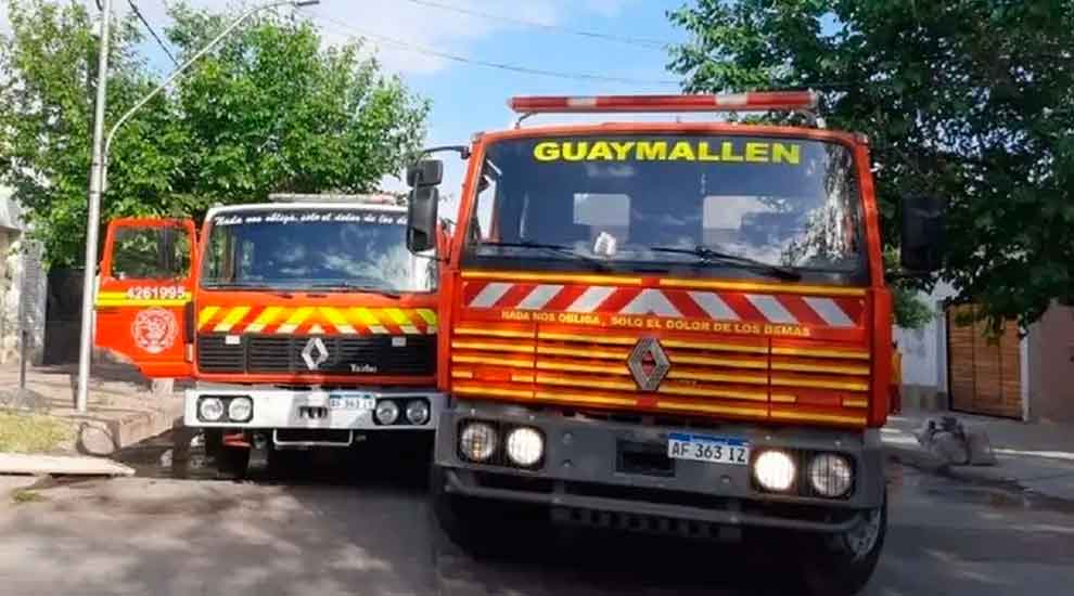 El Gobierno de Mendoza dispuso la intervención de los Bomberos de Guaymallén
