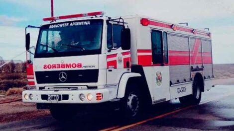 Bomberos Voluntarios de Plaza Huincul sumaron un nuevo autobomba