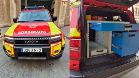 Bomberos de Ceuta incorporan un nuevo vehículo todoterreno