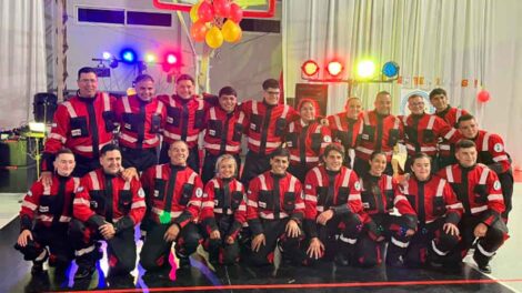 Los Bomberos Voluntarios de Totoras tienen nuevos overoles