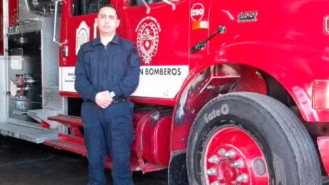 Bombero de Río Gallegos asistió a un menor que se encontraba asfixiado