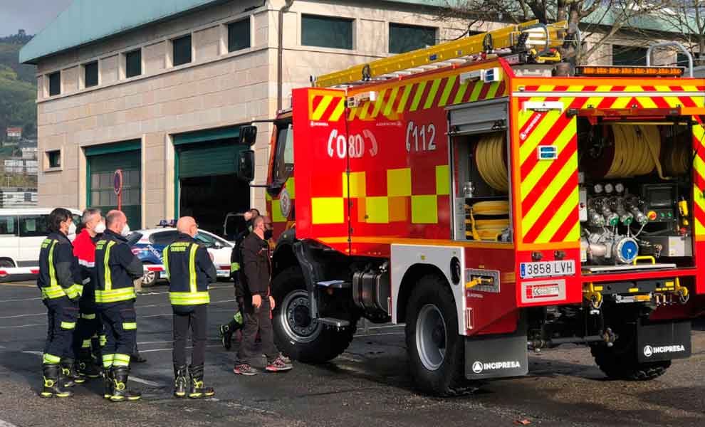 Denuncian falta de efectivos en el servicio de bomberos de Ourense