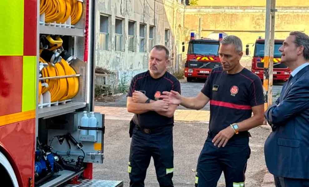 Los bomberos de Castellón renuevan su bomba nodriza pesada