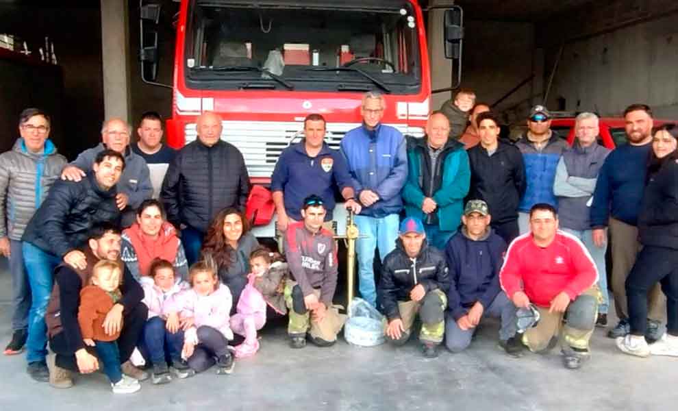Donación al cuartel de Bomberos Voluntarios de Costa Norte
