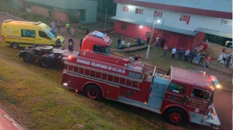Bomberos Voluntarios de Nueve de Julio presentaron su nueva unidad
