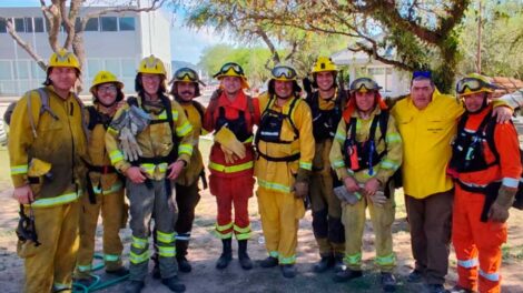 Jornada del proceso de Acreditación de Bombero Forestal