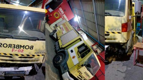 Piden apoyo: Denuncian abandono de camión de bomberos en Tamayo