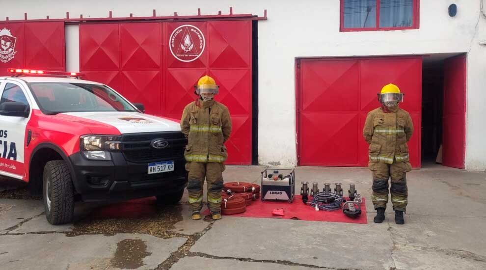 Importante incorporación para la División Bomberos Zapala