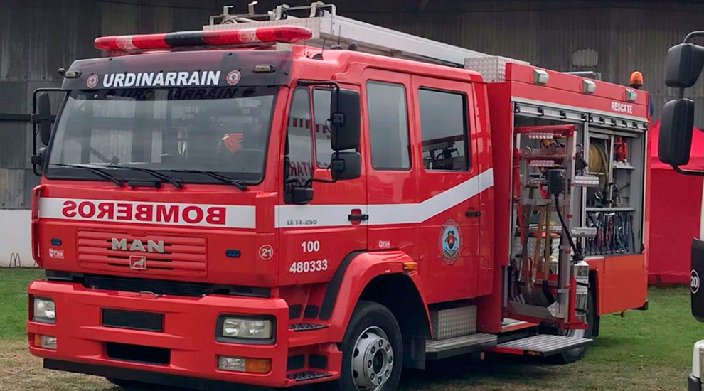 Bomberos Voluntarios Urdinarrain incorporó una nueva unidad