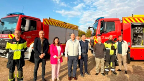 Refuerzan la flota de vehículos de los bomberos de Zamora