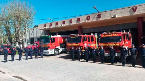Marcos Paz celebró el 64° Aniversario de los Bomberos Voluntarios