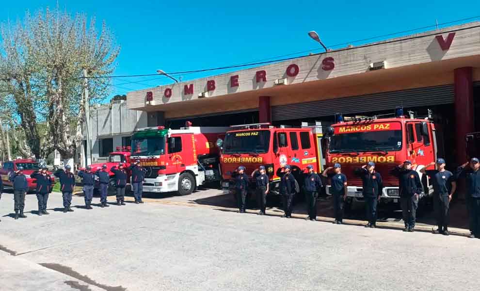 Marcos Paz celebró el 64° Aniversario de los Bomberos Voluntarios