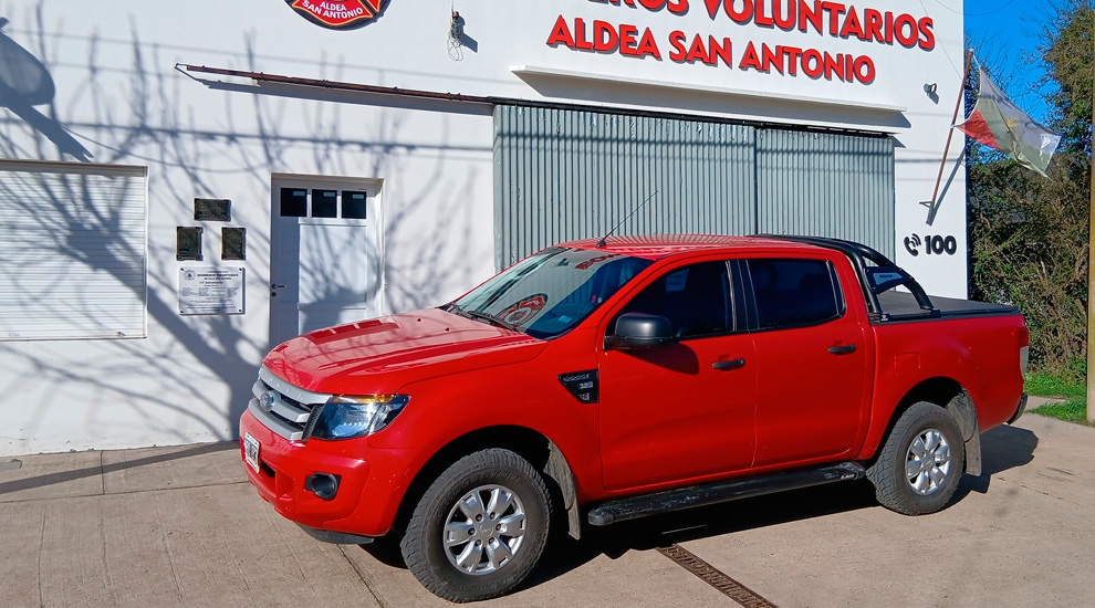 Nueva unidad para los Bomberos Voluntarios de Aldea San Antonio