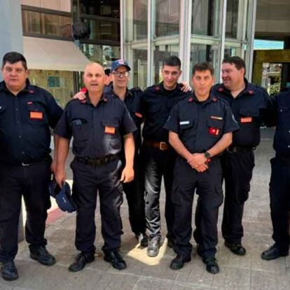 Bomberos de Olavarría se capacitaron en meteorología