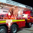 Bomberos incorporó una hidrogrúa con extensión de 32 metros
