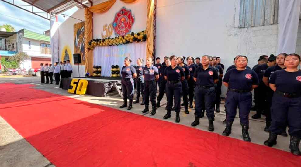 El cuartel de bomberos voluntarios cumplió 50 años