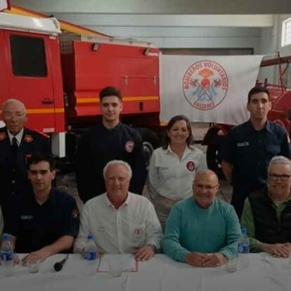 Bomberos Voluntarios presentó las actividades por su 75° aniversario