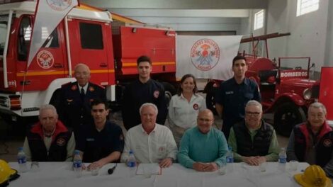 Bomberos Voluntarios presentó las actividades por su 75° aniversario