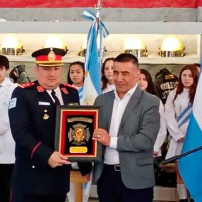 Bomberos Cutral Co celebró su 54° aniversario con un emotivo acto