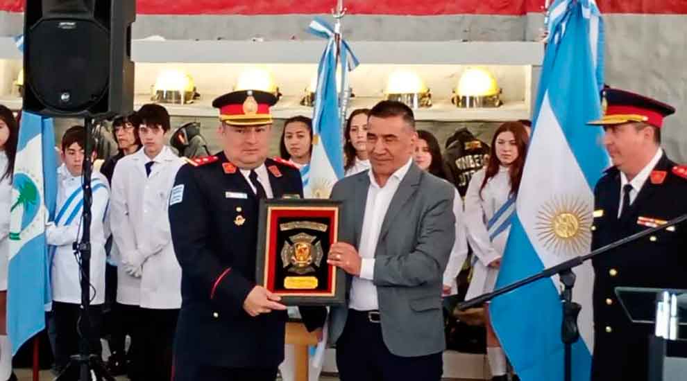 Bomberos Cutral Co celebró su 54° aniversario con un emotivo acto