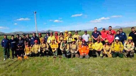 Bomberos de Monte Hermoso fortalecen su capacitación