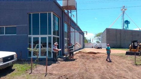 Ejecutan nuevas obras en el cuartel de Bomberos de Villa del Rosario