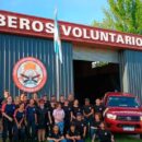 Bomberos de Chimpay celebraron su aniversario con una nueva unidad