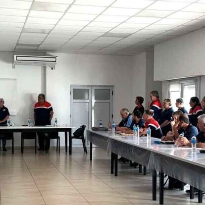 Bomberos de Carhué fue sede de una reunión regional