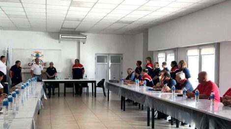 Bomberos de Carhué fue sede de una reunión regional