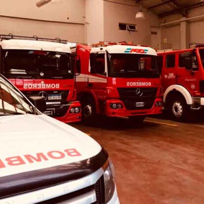 Bomberos Voluntarios de Puerto Madryn celebró su 64° aniversario