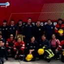 Bomberos de Ramallo se capacitaron en rescate vehicular junto a cuarteles de la región