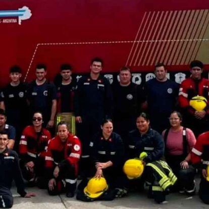 Bomberos de Ramallo se capacitaron en rescate vehicular junto a cuarteles de la región