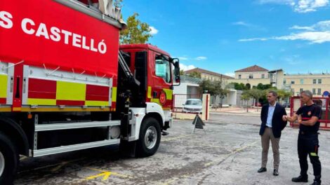 Castelló renueva un vehículo de su flota de Bomberos