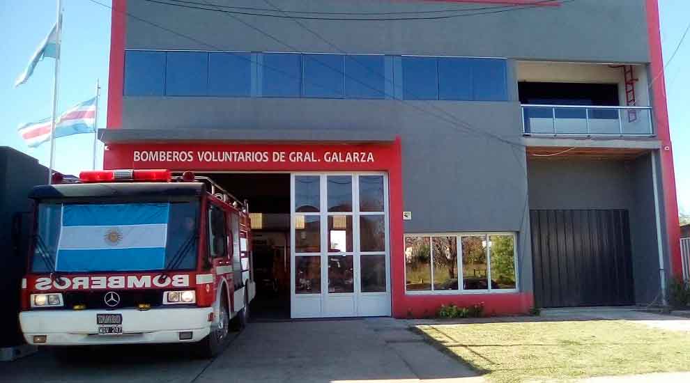 Inauguración del SUM del Cuartel de Bomberos Voluntarios de Galarza