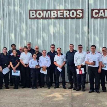 Bomberos de Carabelas fue sede de una reunión de la Región Noroeste