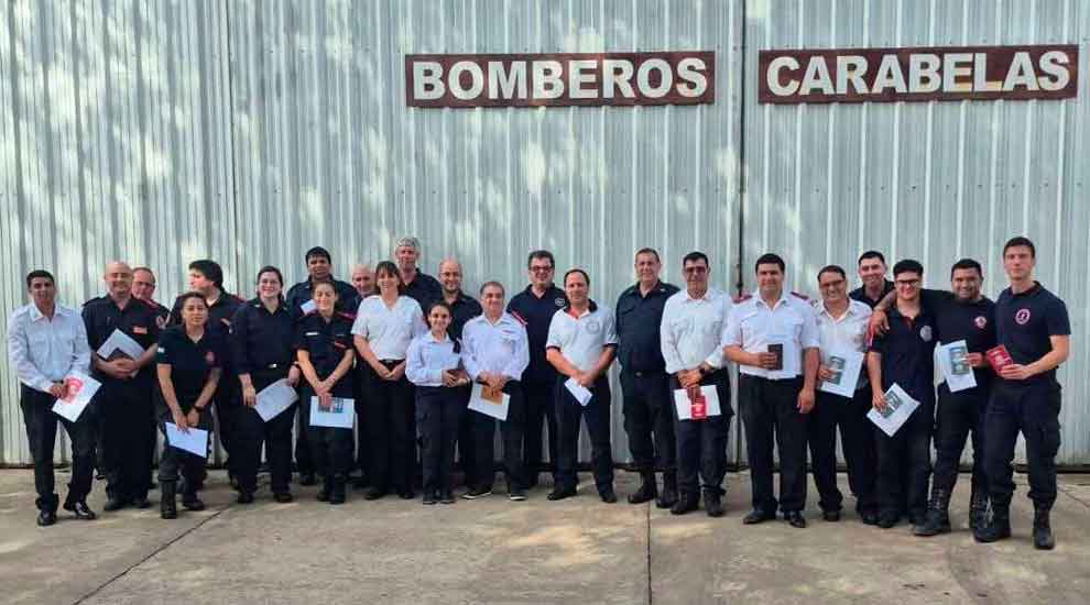 Bomberos de Carabelas fue sede de una reunión de la Región Noroeste