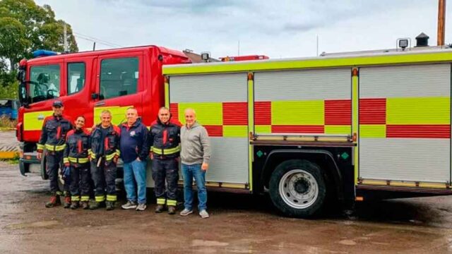 Bomberos Voluntarios de Lincoln incorporaron una nueva unidad 