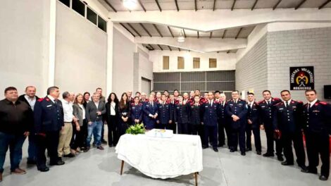 Bomberos Voluntarios de Moquehuá celebraron 37 años