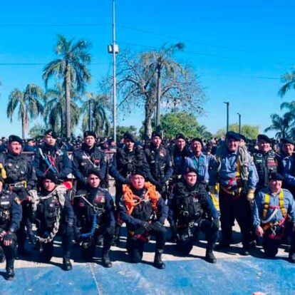 Los bomberos de la Policía de Corrientes cumplen 89 años