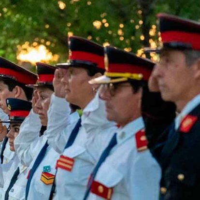 Bomberos Voluntarios de Rivadavia celebraron su 57° aniversario