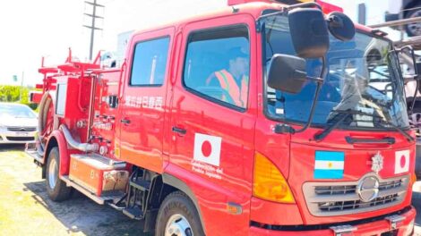 Nuevo vehículo refuerza el trabajo de los Bomberos Voluntarios de Perico