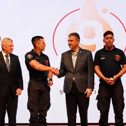 El cuerpo de Bomberos de la Ciudad de Buenos Aires cumplió 9 años