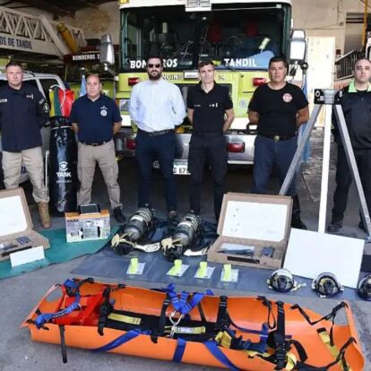 Se presentó el equipamiento de Bomberos de Tandil adquirido por el Municipio