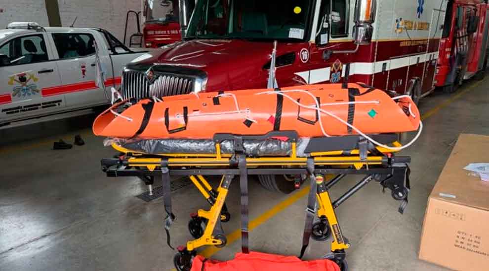 Donación fortalece el equipamiento de los Bomberos de Carlos Pellegrini