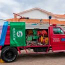 Bomberos voluntarios de Luján suman una autobomba donada por Ford