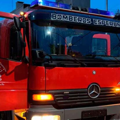 Bomberos Voluntarios de Esperanza incorporó una nueva unidad