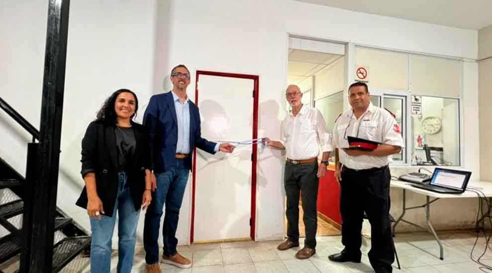 Nuevas obras en el cuartel de Bomberos Voluntarios de Morteros